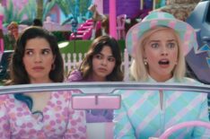 America Ferrera, Ariana Greenblatt, and Margot Robbie in 'Barbie'