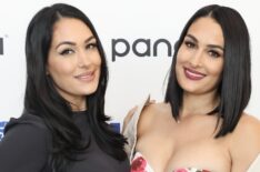 Brie and Nikki Garcia at Sirius XM