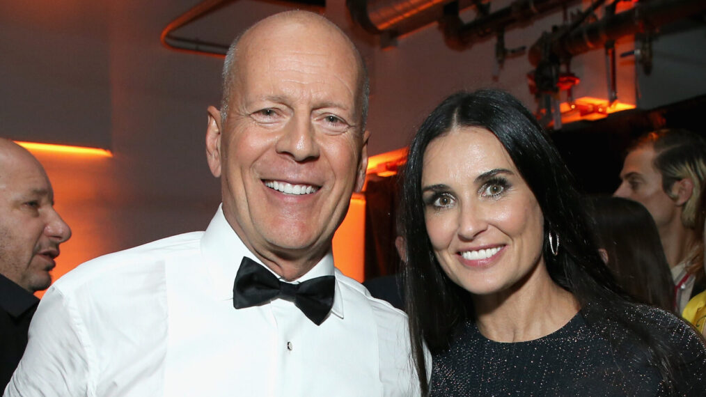 Bruce Willis and Demi Moore at the Comedy Central Roast Of Bruce Willis After Party