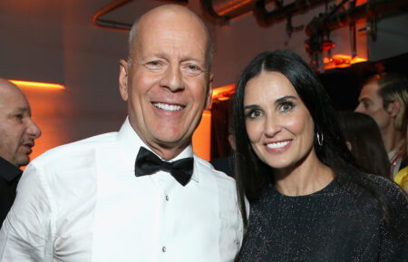 Bruce Willis and Demi Moore at the Comedy Central Roast Of Bruce Willis After Party