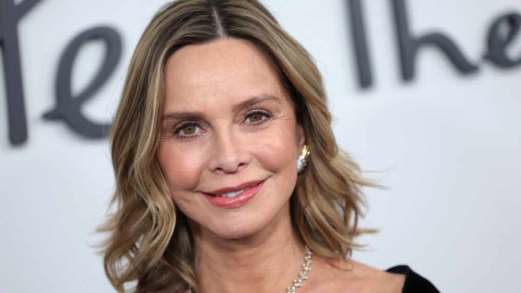 Calista Flockhart on red carpet