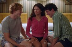 Mike Faist, Zendaya, and Josh O'Connor in 'Challengers'