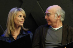 Cheryl Hines and Larry David on Curb Your Enthusiasm
