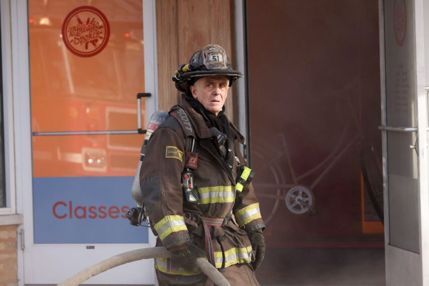 David Eigenberg as Christopher Herrmann in 'Chicago Fire' Season 12 Episode 2