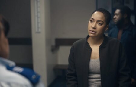 Cush Jumbo as Detective Sergeant June Lenker in 'Criminal Record' Episode 5