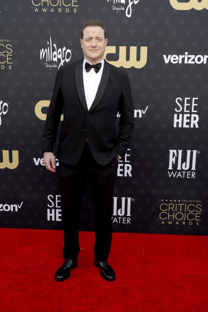 Brendan Fraser attends the 29th Annual Critics Choice Awards in January 2024