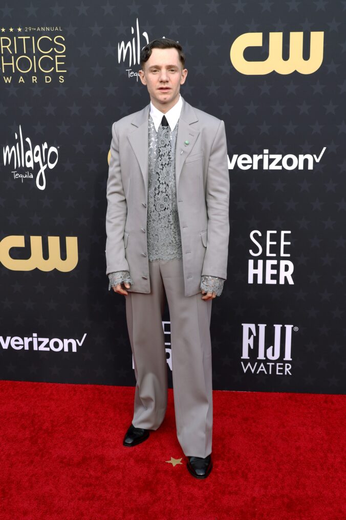 Chris Perfetti attends the 29th Annual Critics Choice Awards in January 2024