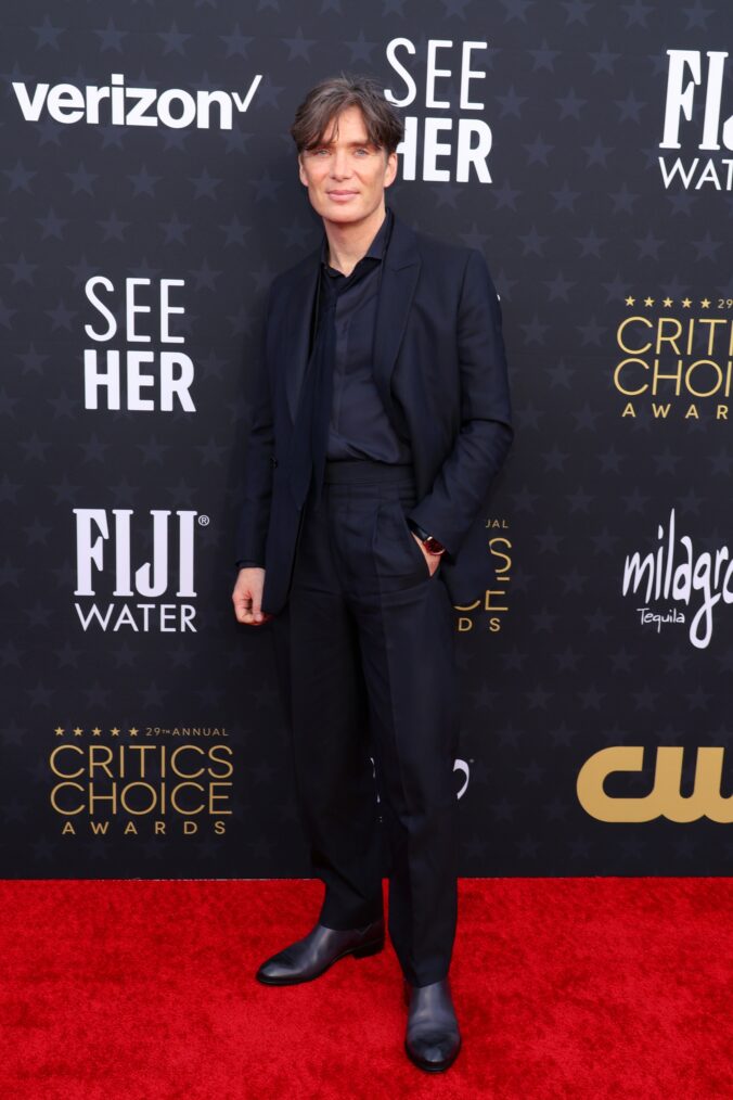 Cillian Murphy attends the 29th Annual Critics Choice Awards in January 2024
