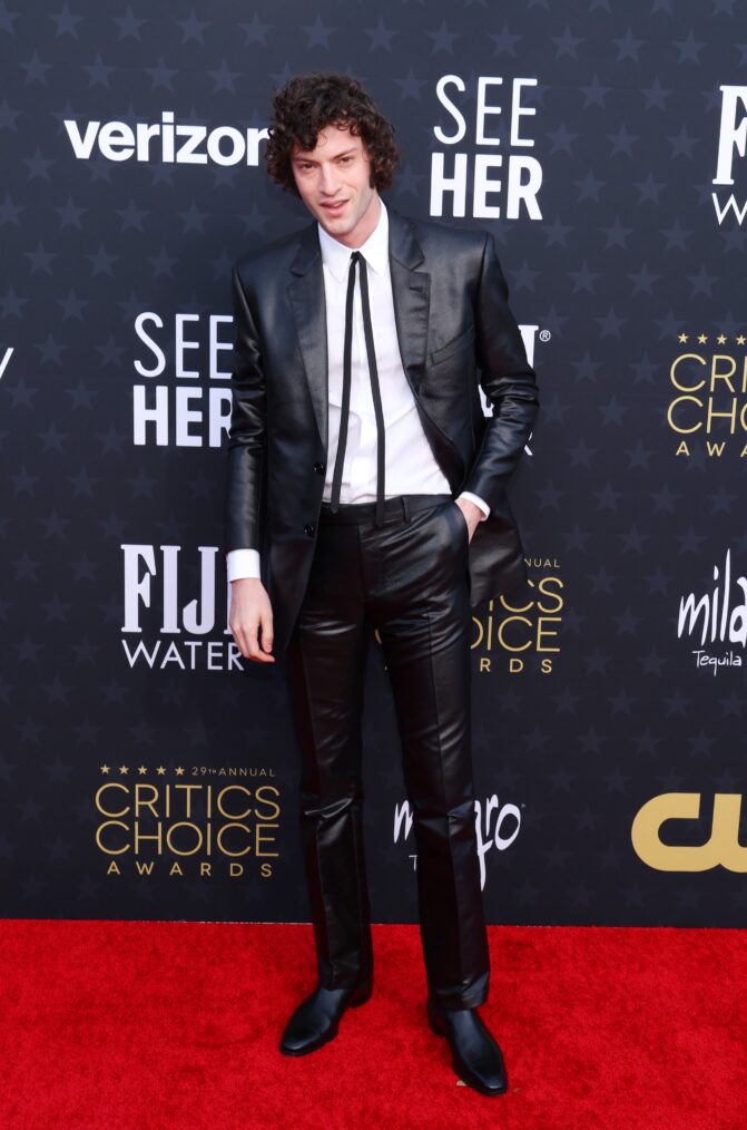 Dominic Sessa attends the 29th Annual Critics Choice Awards in January 2024