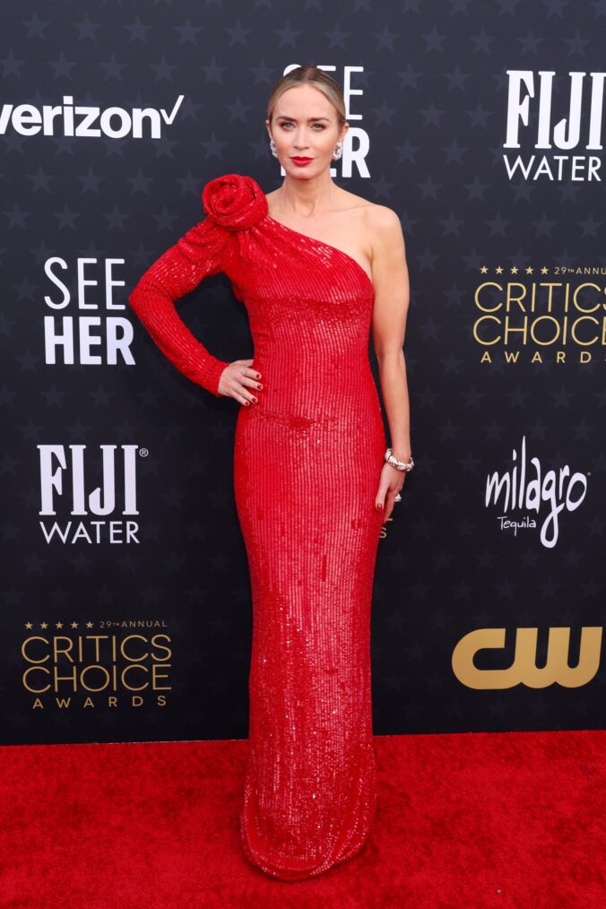 Emily Blunt attends the 29th Annual Critics Choice Awards in January 2024