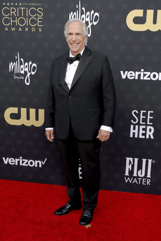 Henry Winkler attends the 29th Annual Critics Choice Awards in January 2024