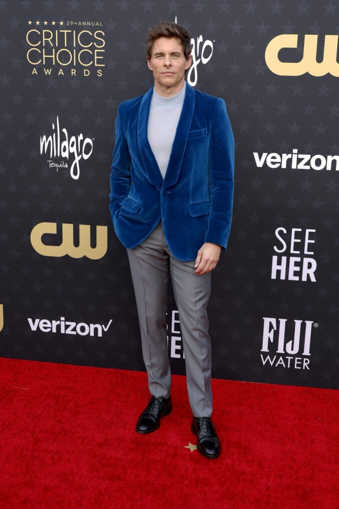 James Marsden attends the 29th Annual Critics Choice Awards in January 2024