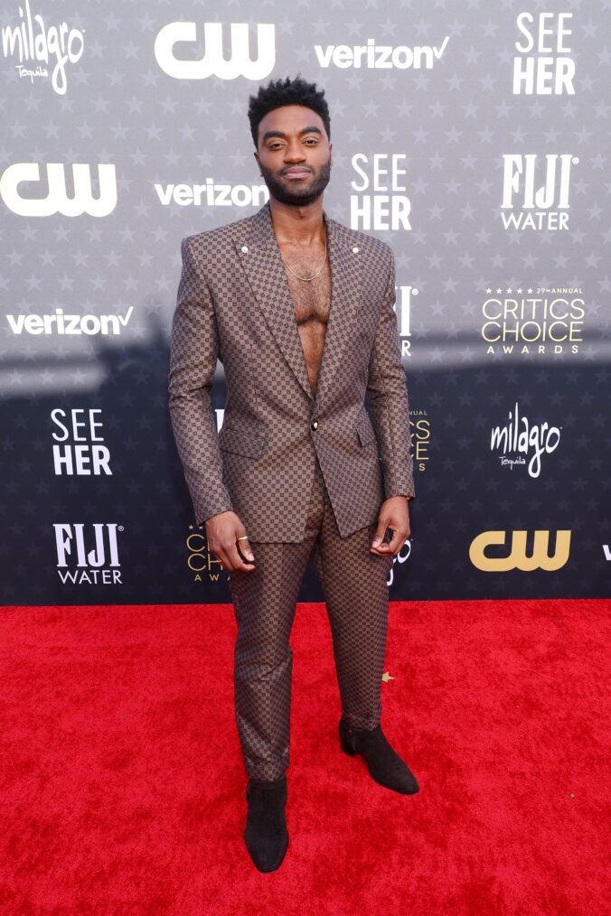 Jelani Alladin attends the 29th Annual Critics Choice Awards in January 2024