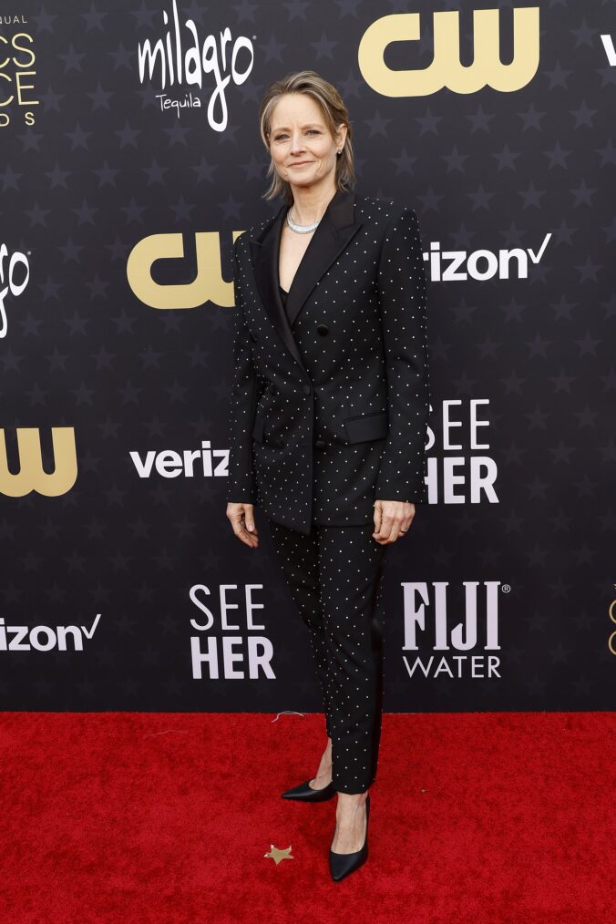 Jodie Foster attends the 29th Annual Critics Choice Awards in January 2024