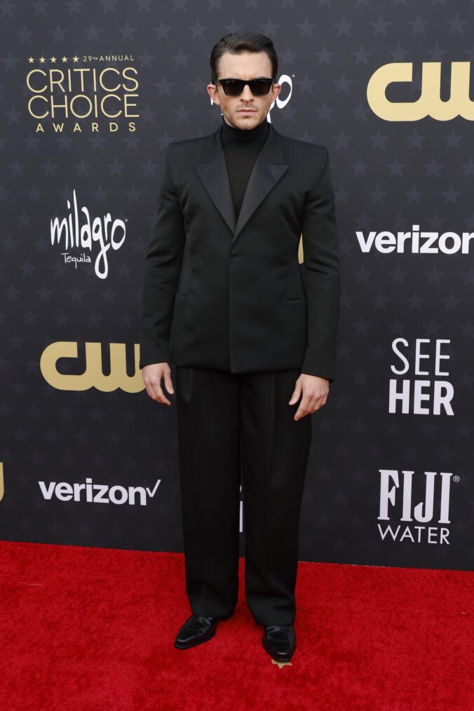 Jonathan Bailey attends the 29th Annual Critics Choice Awards in January 2024