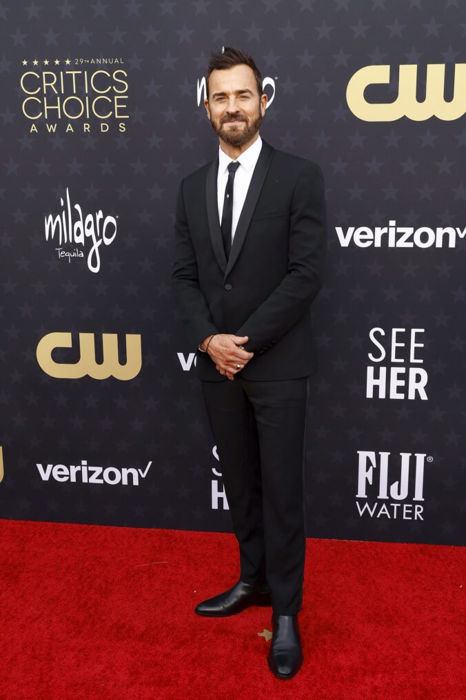 Justin Theroux attends the 29th Annual Critics Choice Awards in January 2024