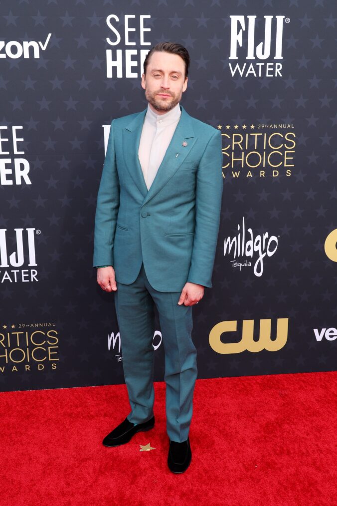 Kieran Culkin attends the 29th Annual Critics Choice Awards in January 2024