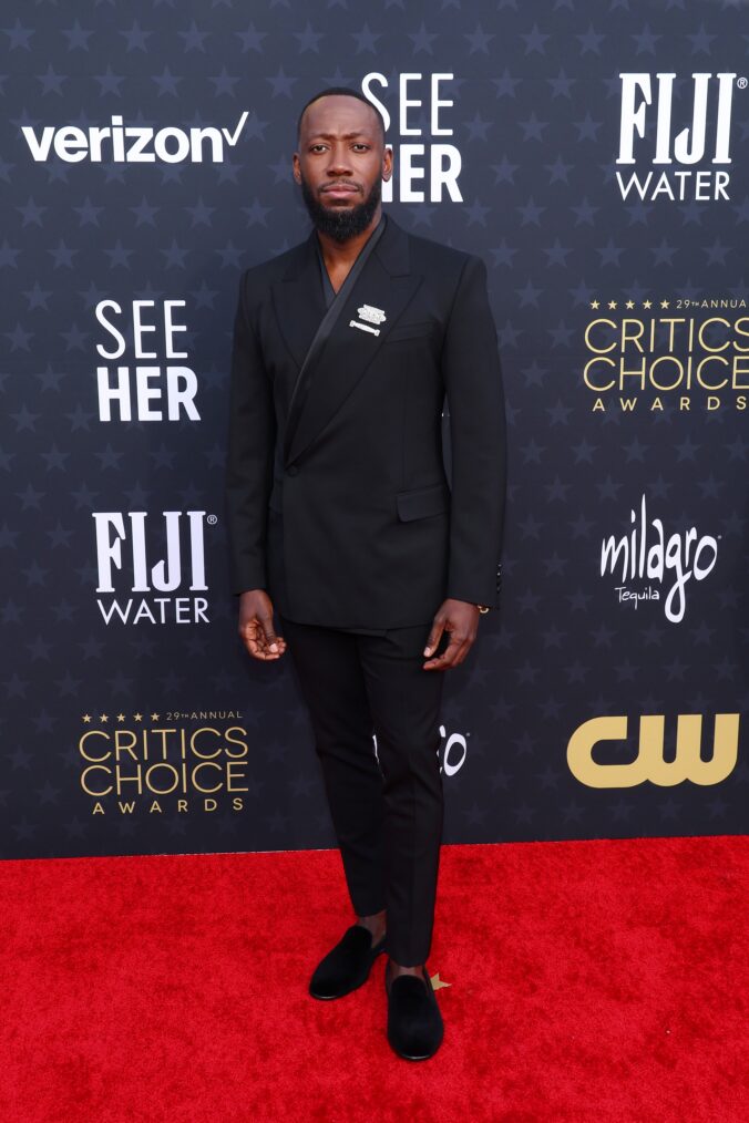 Lamorne Morris attends the 29th Annual Critics Choice Awards in January 2024