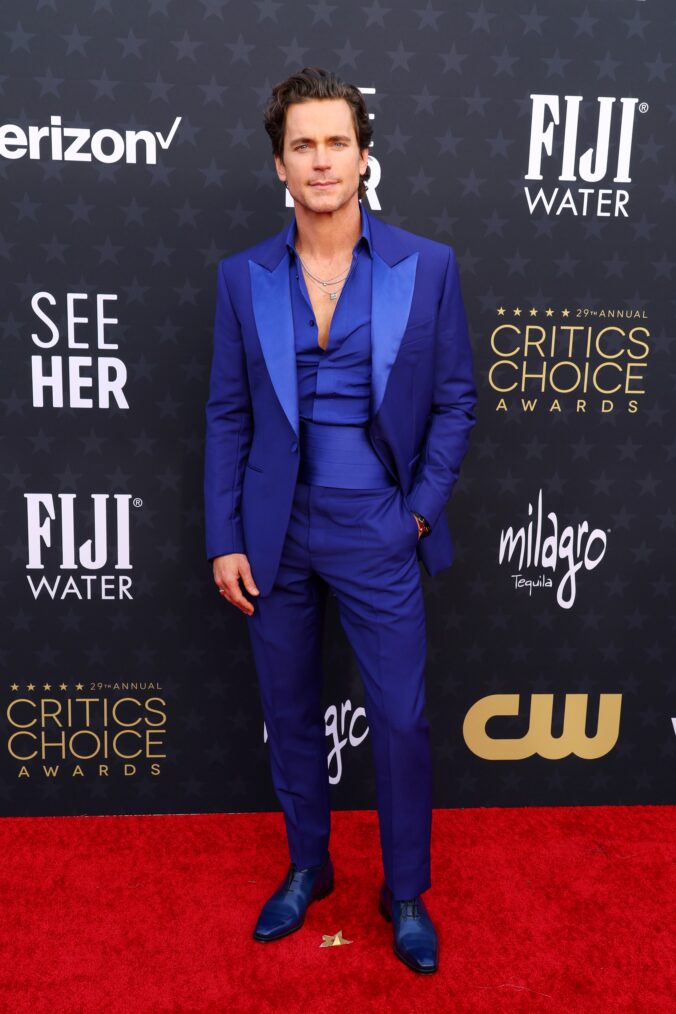 Matt Bomer attends the 29th Annual Critics Choice Awards in January 2024
