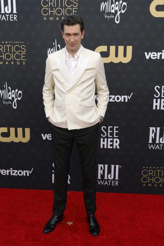 Nicholas Braun attends the 29th Annual Critics Choice Awards in January 2024