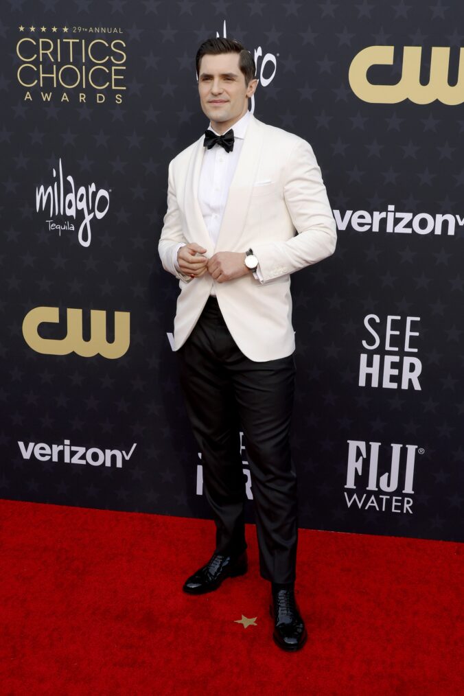 Phil Dunster attends the 29th Annual Critics Choice Awards in January 2024