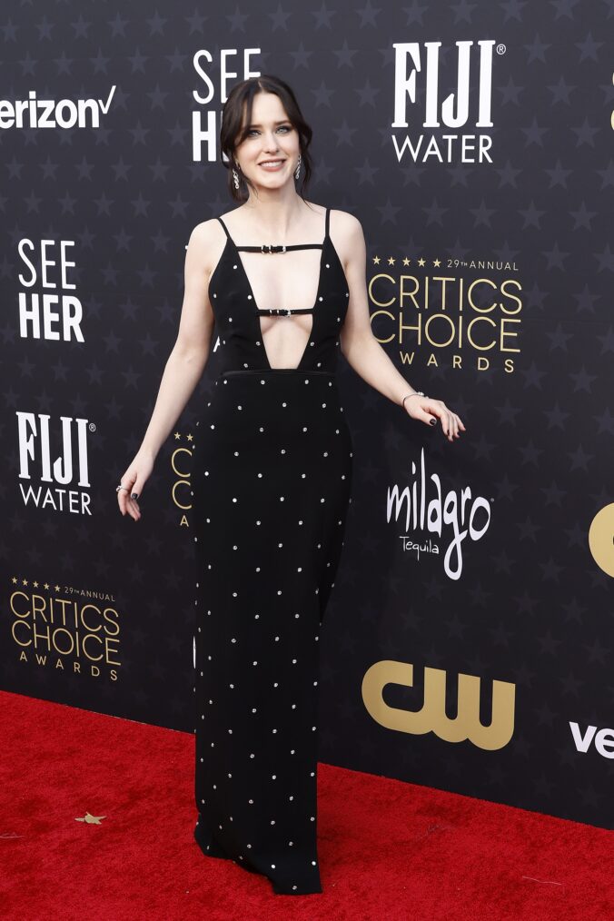 Rachel Brosnahan attends the 29th Annual Critics Choice Awards in January 2024