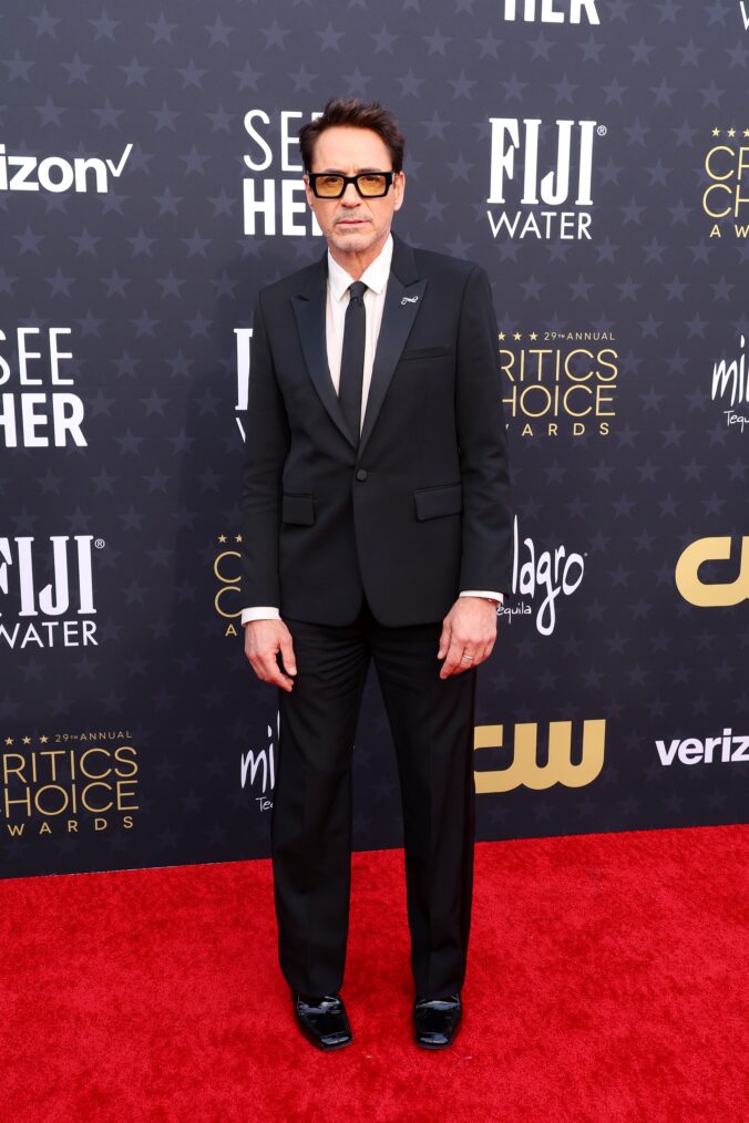 Robert Downey Jr. attends the 29th Annual Critics Choice Awards in January 2024