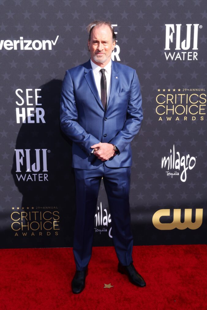Scott Patterson attends the 29th Annual Critics Choice Awards in January 2024