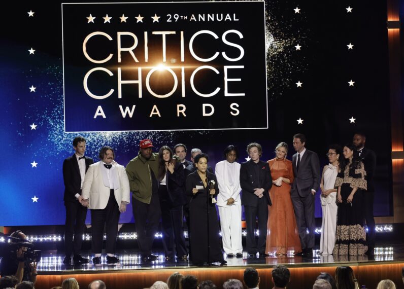 The cast of 'The Bear' at the Critics Choice Awards