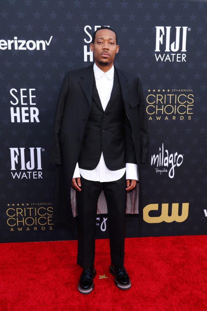 Tyler James Williams attends the 29th Annual Critics Choice Awards in January 2024