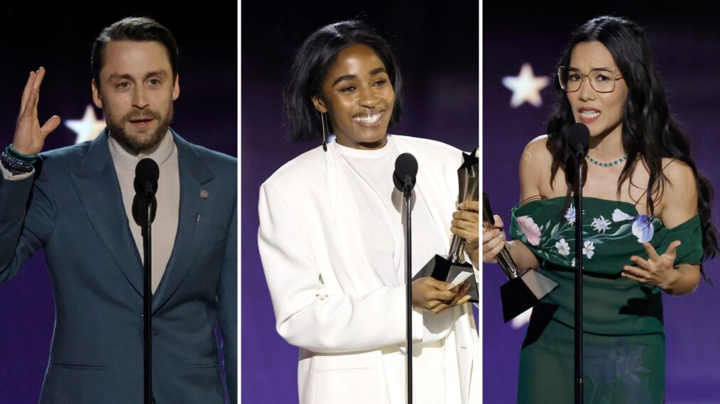 Kieran Culkin, Ayo Edebiri, and Ali Wong are among the 2024 Critics Choice Awards winners