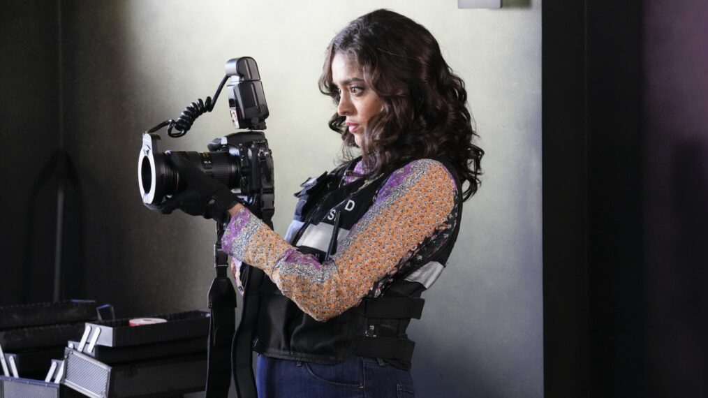 Mandeep Dhillon as Allie Rajan in 'CSI: Vegas' - Season 3 Premiere, 'The Reaper'