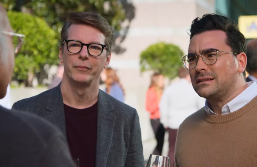 Sean Hayes and Dan Levy in 'Curb Your Enthusiasm' 