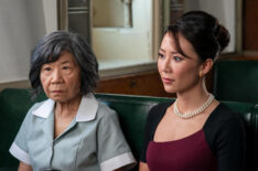 Hua (Cici Lau) and Teddy Goh (Angela Zhou) in 'Death and Other Details' - Season 1, Episode 1