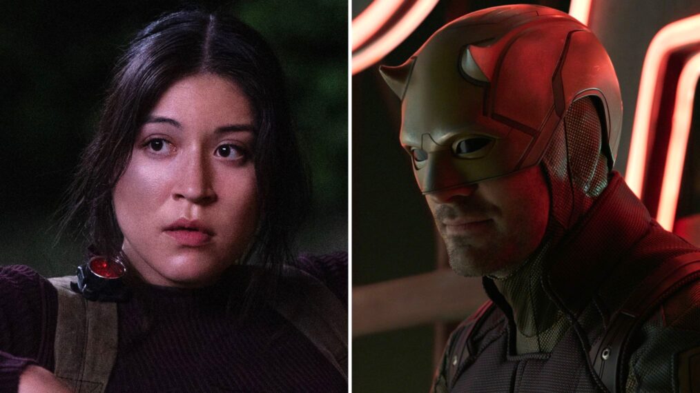 'Echo's Alaqua Cox as Maya Lopez and Charlie Cox as Daredevil