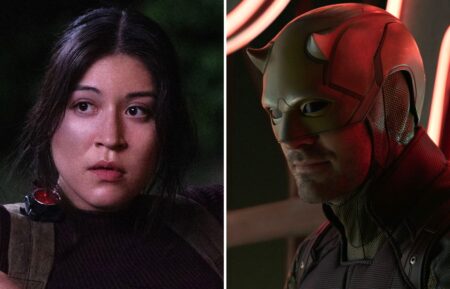 'Echo's Alaqua Cox as Maya Lopez and Charlie Cox as Daredevil