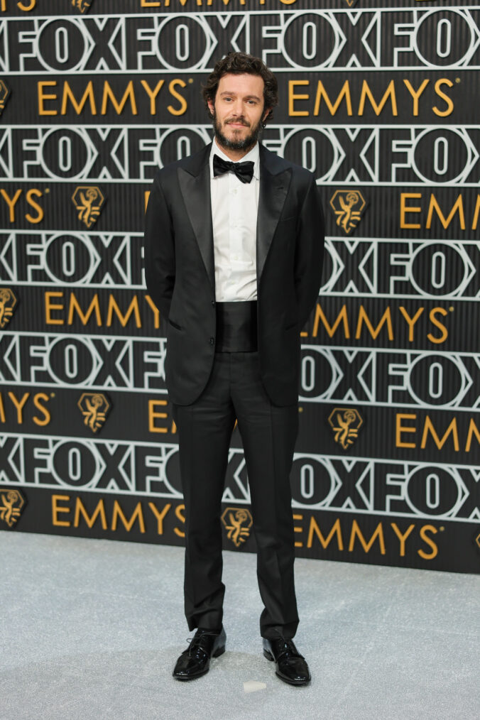 Adam Brody attends the 75th Primetime Emmy Awards at Peacock Theater on January 15, 2024 in Los Angeles, California.