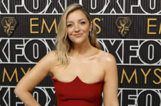 Abby Elliott attends the 75th Primetime Emmy Awards at Peacock Theater on January 15, 2024 in Los Angeles, California.