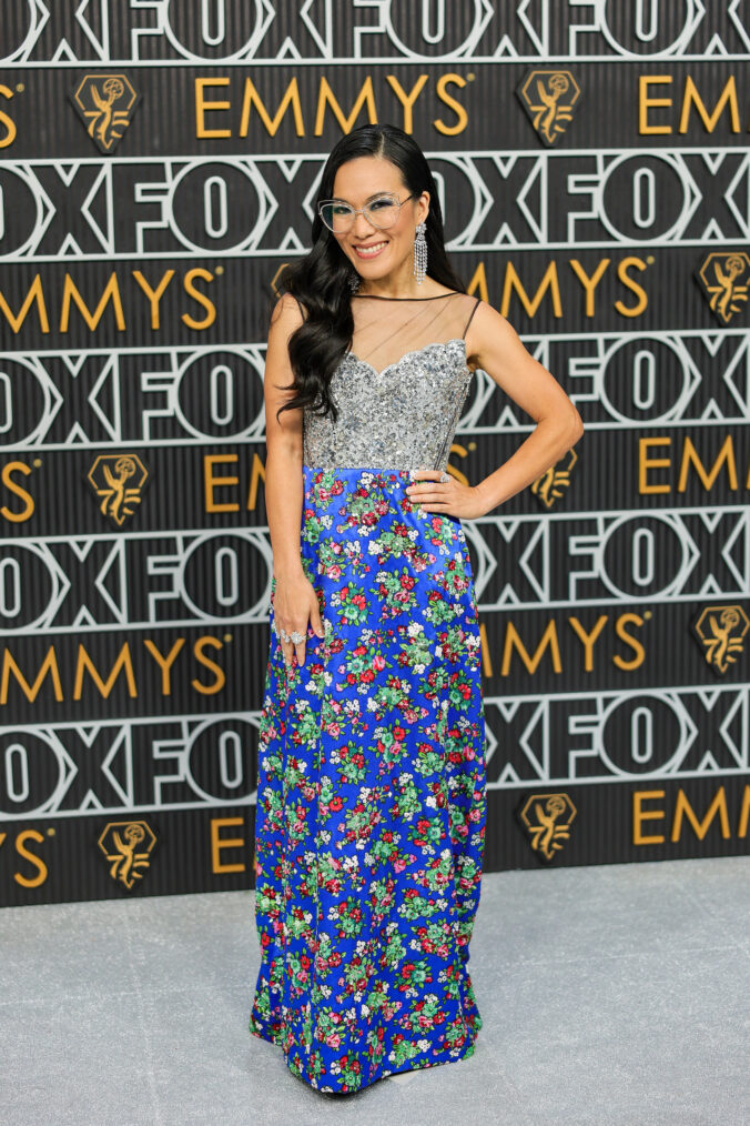 Ali Wong attends the 75th Primetime Emmy Awards at Peacock Theater on January 15, 2024 in Los Angeles, California.