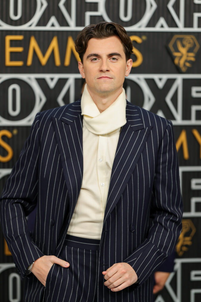 Billy Harris attends the 75th Primetime Emmy Awards at Peacock Theater on January 15, 2024 in Los Angeles, California.