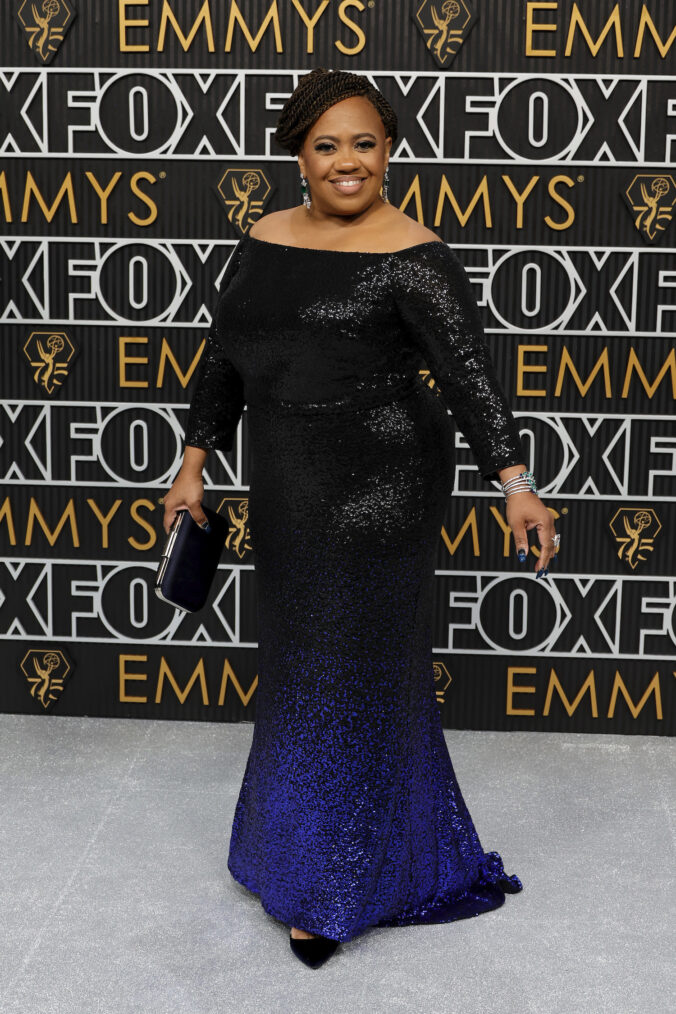 Chandra Wilson attends the 75th Primetime Emmy Awards at Peacock Theater on January 15, 2024 in Los Angeles, California.
