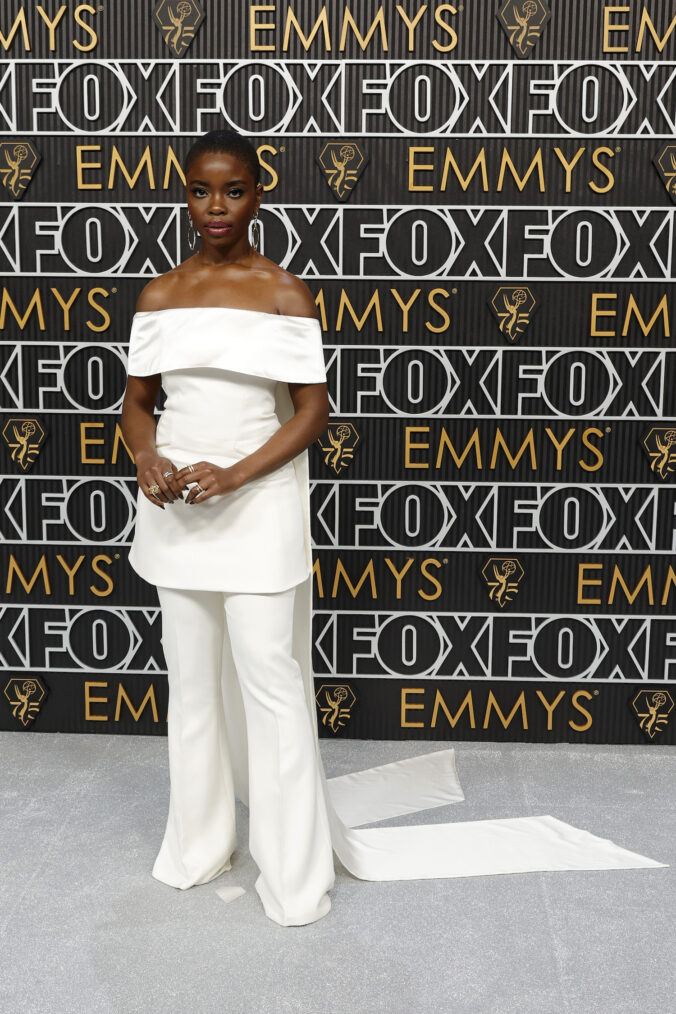 Joy Sunday attends the 75th Primetime Emmy Awards at Peacock Theater on January 15, 2024 in Los Angeles, California.