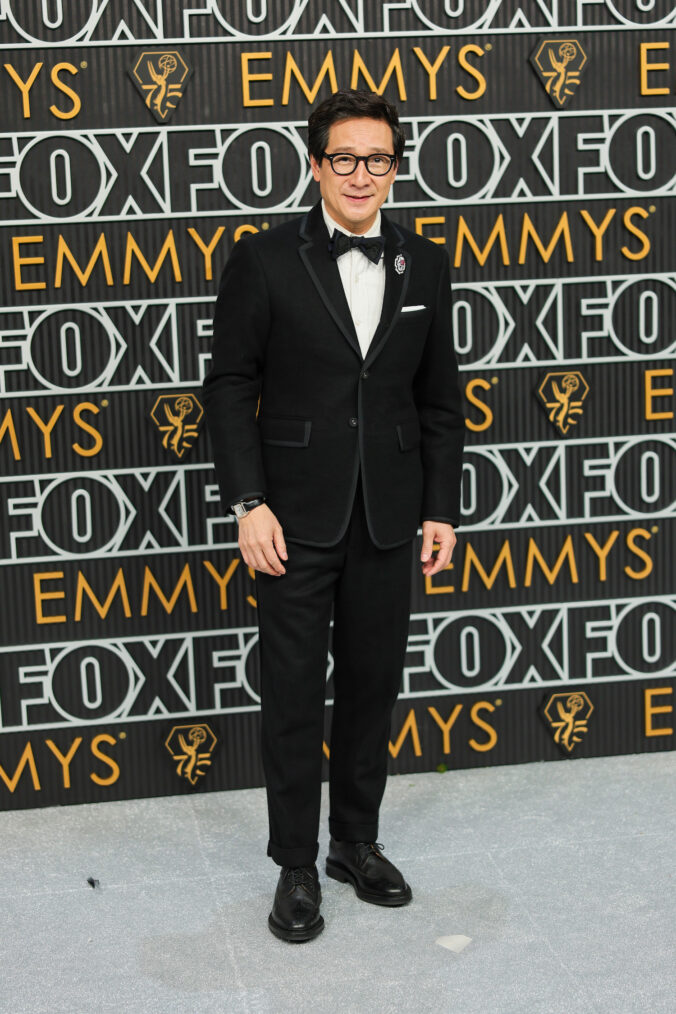 Ke Huy Quan attends the 75th Primetime Emmy Awards at Peacock Theater on January 15, 2024 in Los Angeles, California.