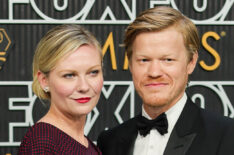 Kirsten Dunst and Jesse Plemons attend the 75th Primetime Emmy Awards at Peacock Theater on January 15, 2024 in Los Angeles, California.