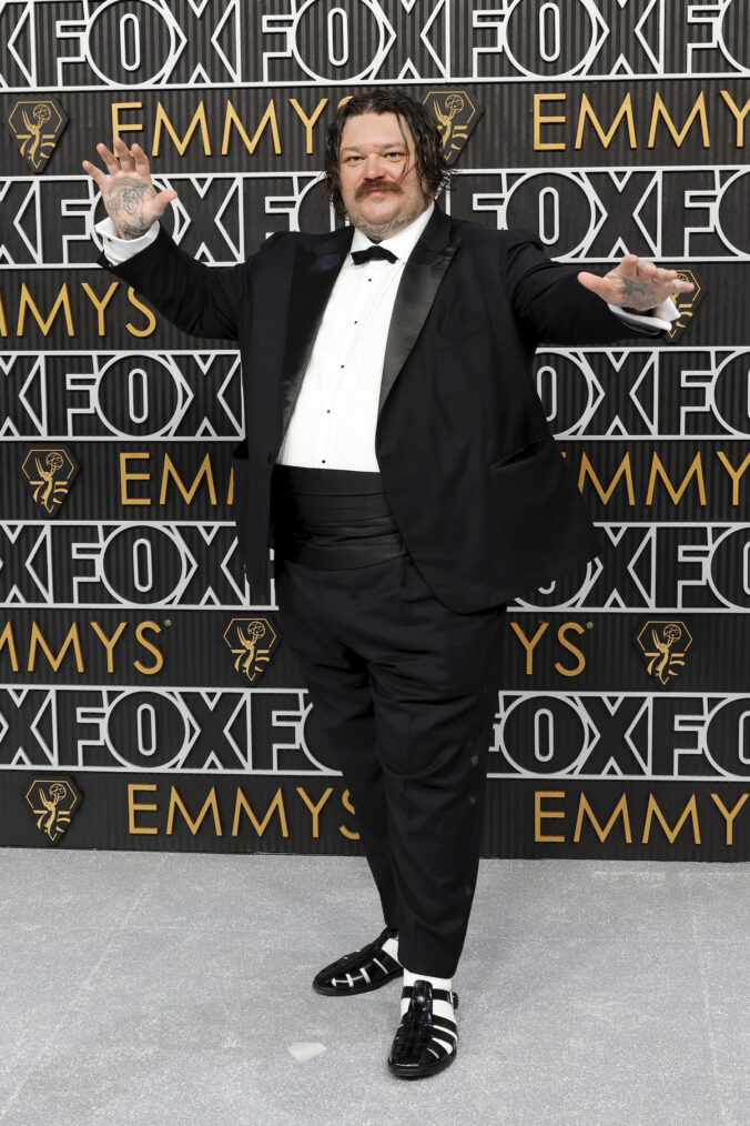 Matty Matheson attends the 75th Primetime Emmy Awards at Peacock Theater on January 15, 2024 in Los Angeles, California.