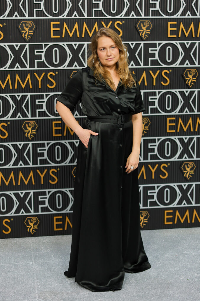 Merritt Wever attends the 75th Primetime Emmy Awards at Peacock Theater on January 15, 2024 in Los Angeles, California.