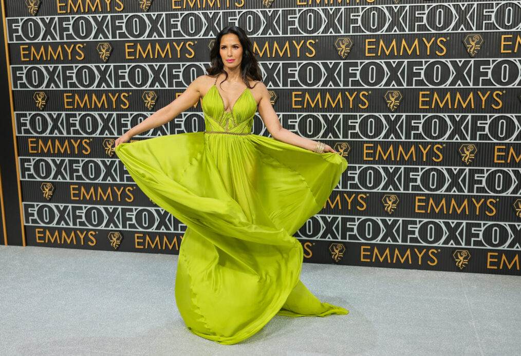 Padma Lakshmi attends the 75th Primetime Emmy Awards at Peacock Theater on January 15, 2024 in Los Angeles, California.