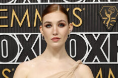 Sophie Nélisse attends the 75th Primetime Emmy Awards at Peacock Theater on January 15, 2024 in Los Angeles, California.