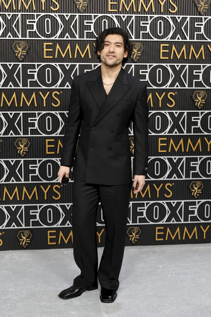 Will Sharpe attends the 75th Primetime Emmy Awards at Peacock Theater on January 15, 2024 in Los Angeles, California.