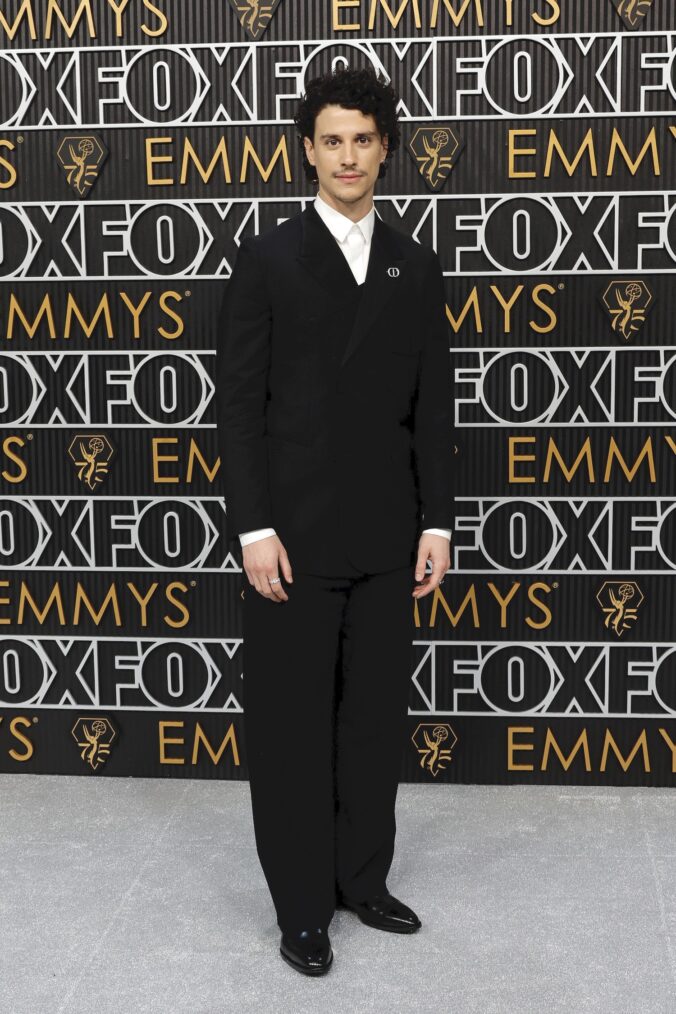 Adam DiMarco attends the 75th Primetime Emmy Awards at Peacock Theater on January 15, 2024 in Los Angeles, California.